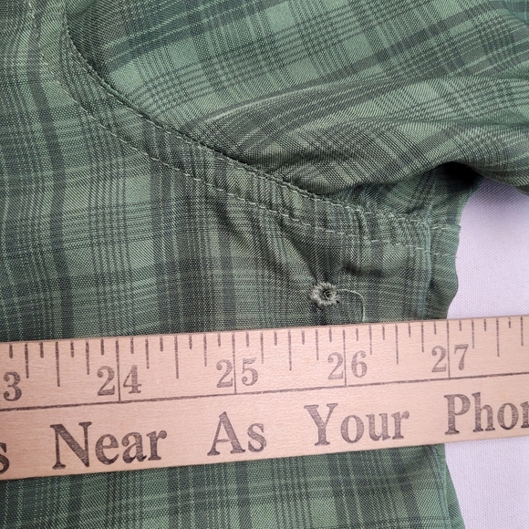 Eddie Bauer Lot Of 2 Men's Short Sleeve Button Up Plaid Shirts Size XXL - Picture 13 of 14